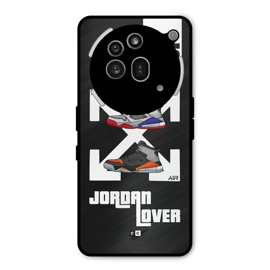 Air Shoe Lover Metal Back Case for Nothing Phone 3a Pro