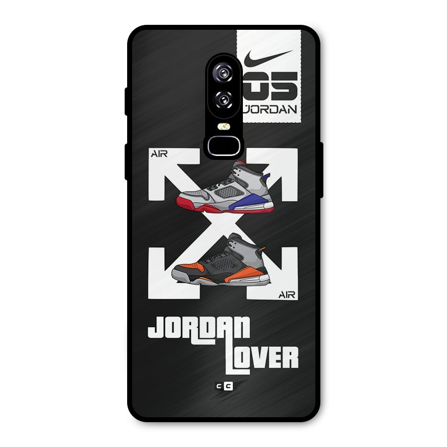 Air Shoe Lover Metal Back Case for OnePlus 6