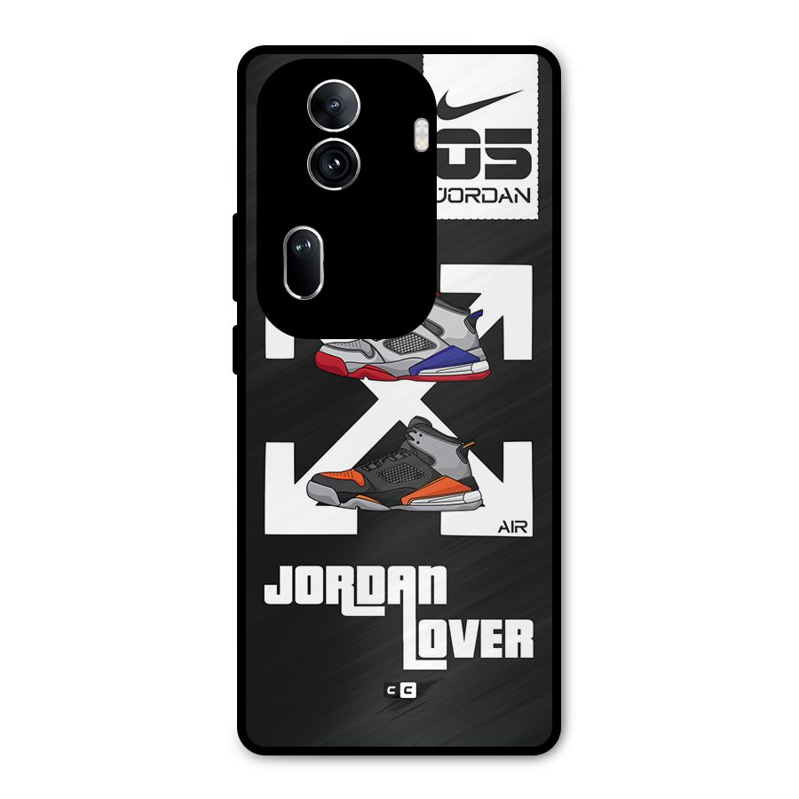 Air Shoe Lover Metal Back Case for Oppo Reno11 Pro 5G