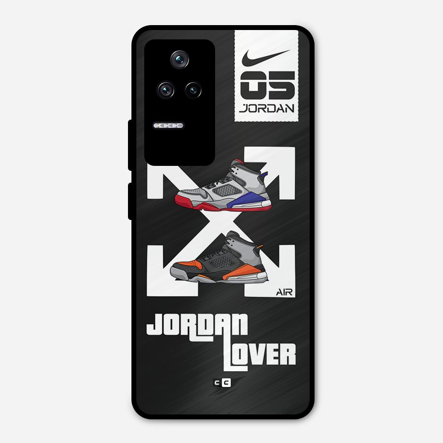 Air Shoe Lover Metal Back Case for Poco F4 5G
