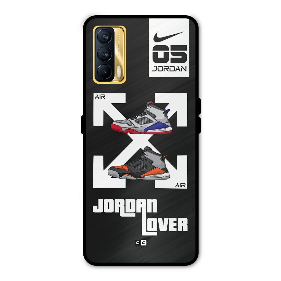 Air Shoe Lover Metal Back Case for Realme X7