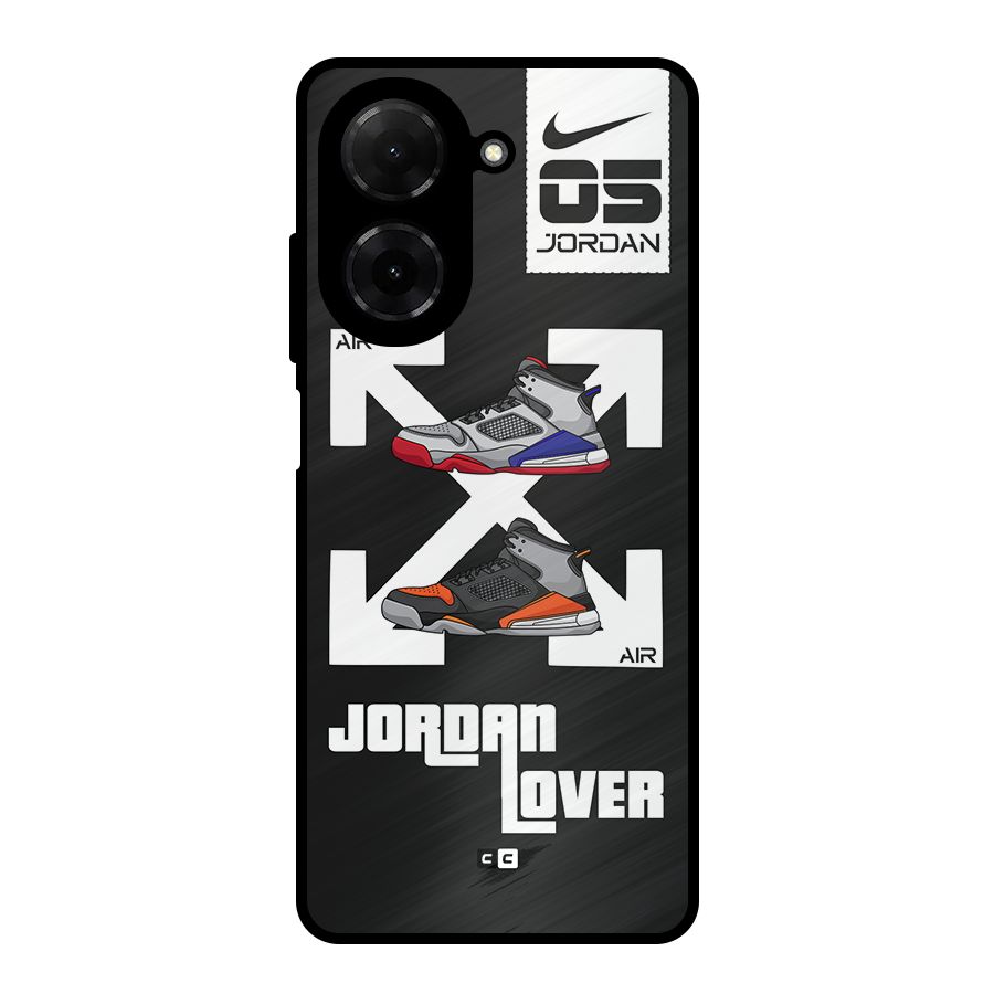 Air Shoe Lover Metal Back Case for Redmi A5 4G