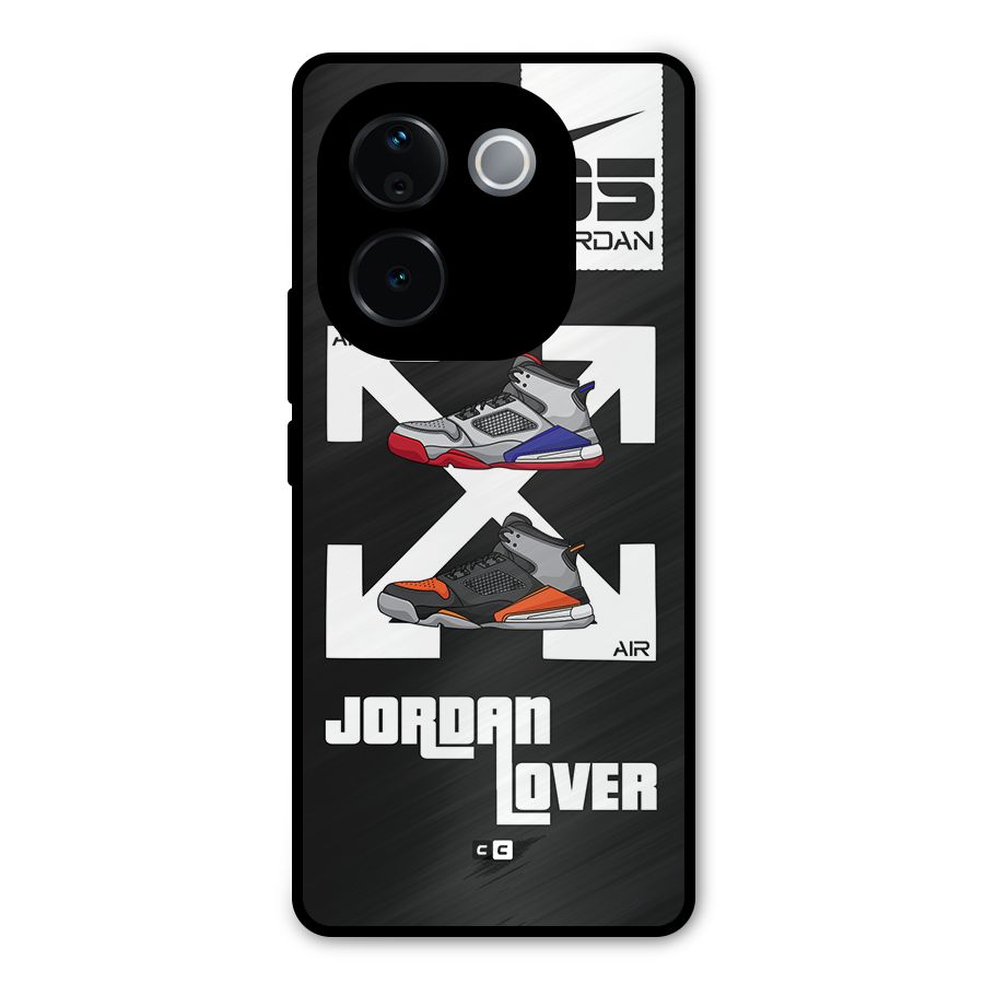 Air Shoe Lover Metal Back Case for Vivo T3 Pro