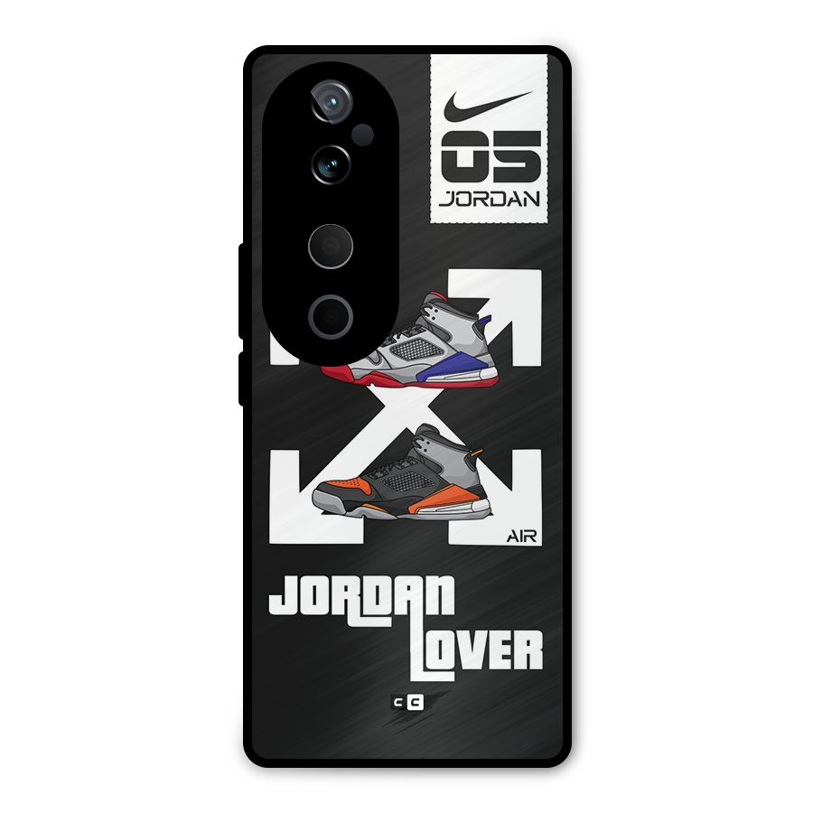 Air Shoe Lover Metal Back Case for Vivo T3 Ultra