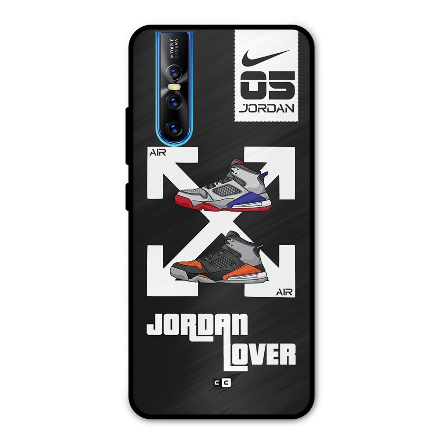 Air Shoe Lover Metal Back Case for Vivo V15 Pro