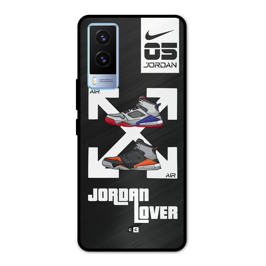 Air Shoe Lover Metal Back Case for Vivo V21e 5G