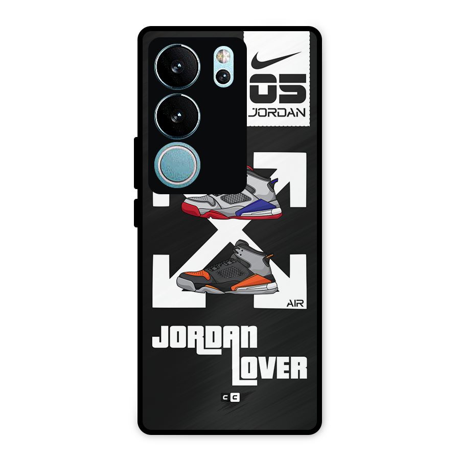 Air Shoe Lover Metal Back Case for Vivo V29 Pro