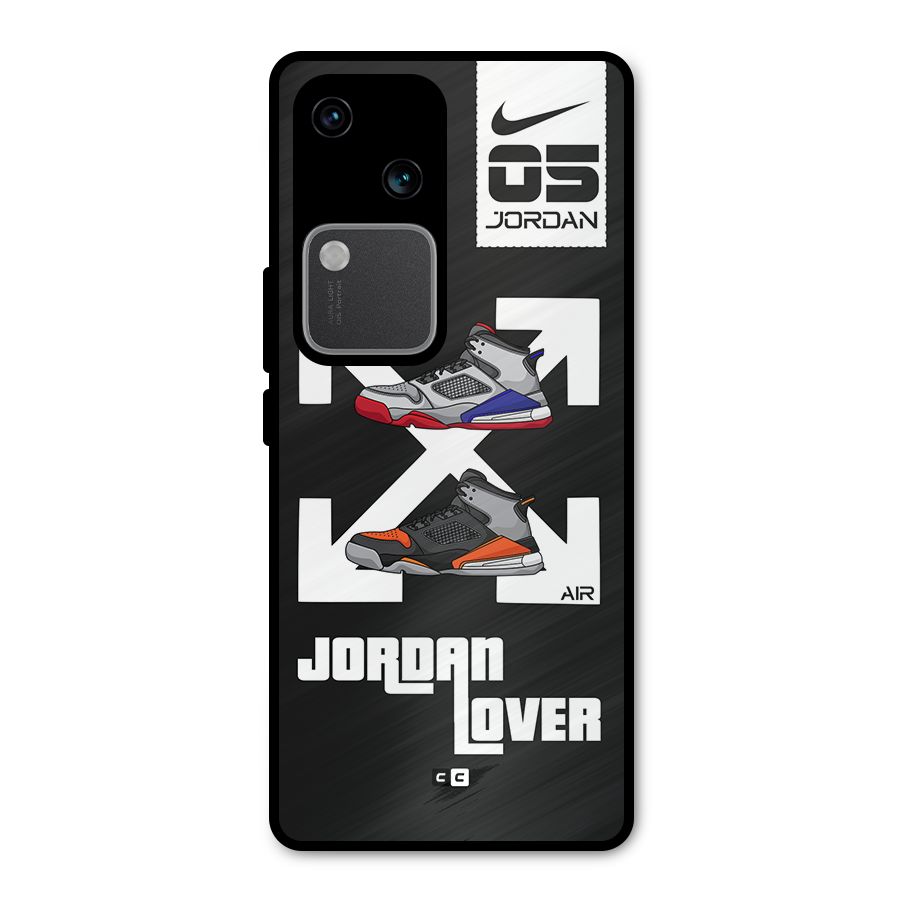 Air Shoe Lover Metal Back Case for Vivo V30