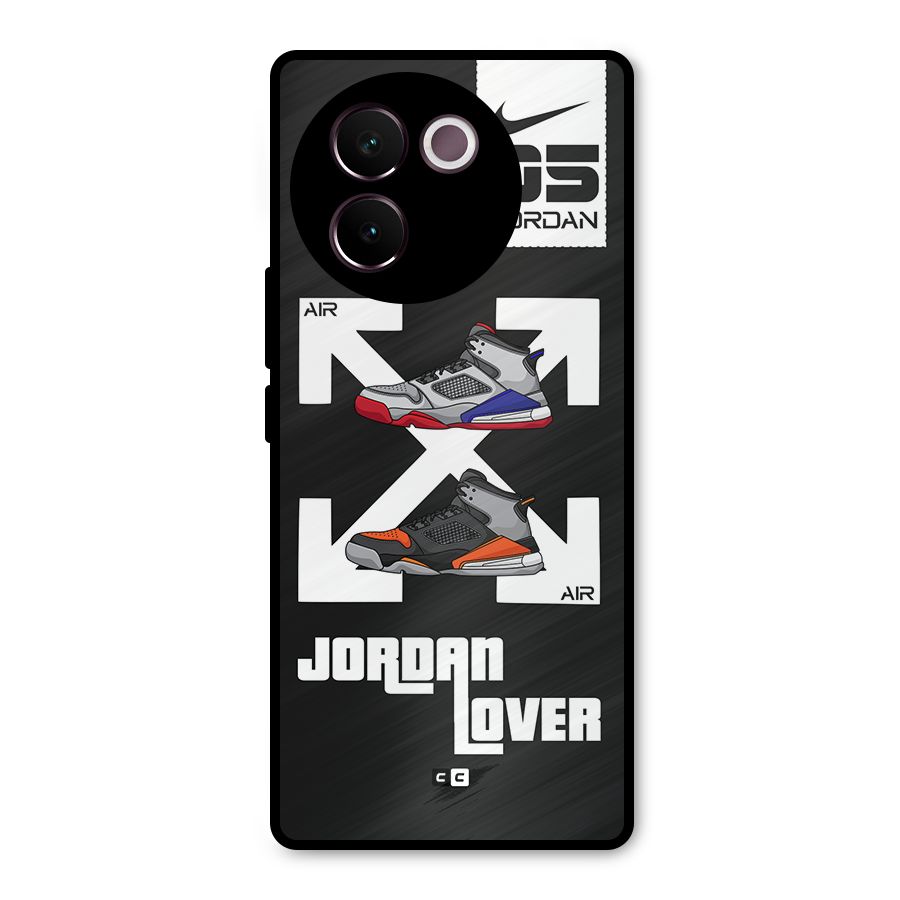Air Shoe Lover Metal Back Case for Vivo V30e