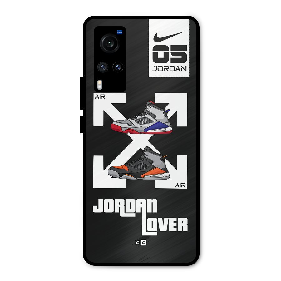 Air Shoe Lover Metal Back Case for Vivo X60