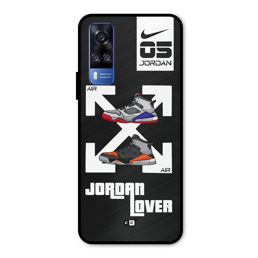 Air Shoe Lover Metal Back Case for Vivo Y31