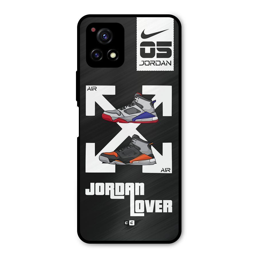 Air Shoe Lover Metal Back Case for Vivo Y72 5G