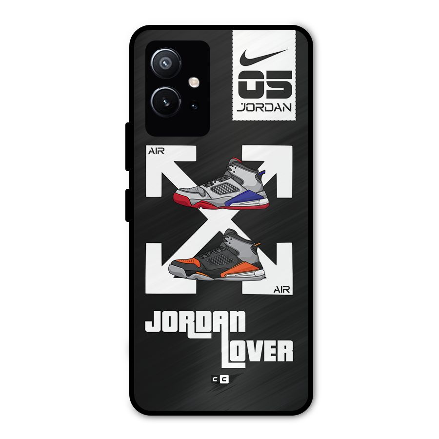 Air Shoe Lover Metal Back Case for Vivo Y75 5G