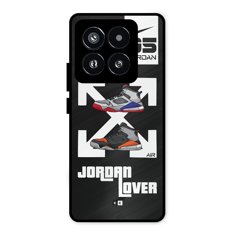 Air Shoe Lover Metal Back Case for Xiaomi 14 Pro