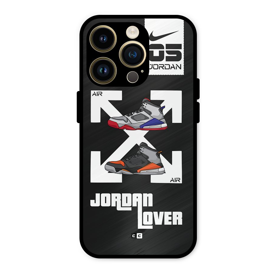 Air Shoe Lover Metal Back Case for iPhone 14 Pro