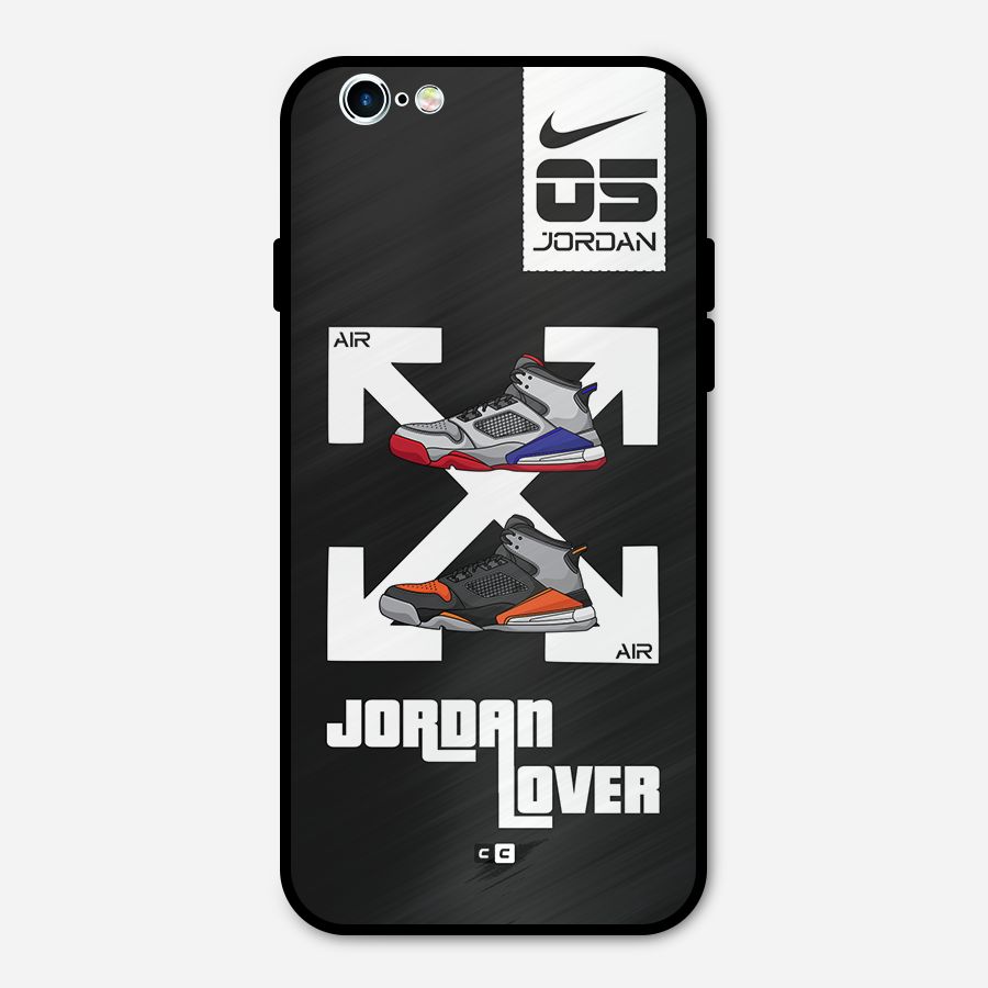 Air Shoe Lover Metal Back Case for iPhone 6 6s