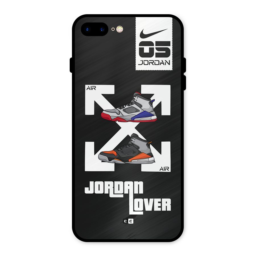 Air Shoe Lover Metal Back Case for iPhone 8 Plus