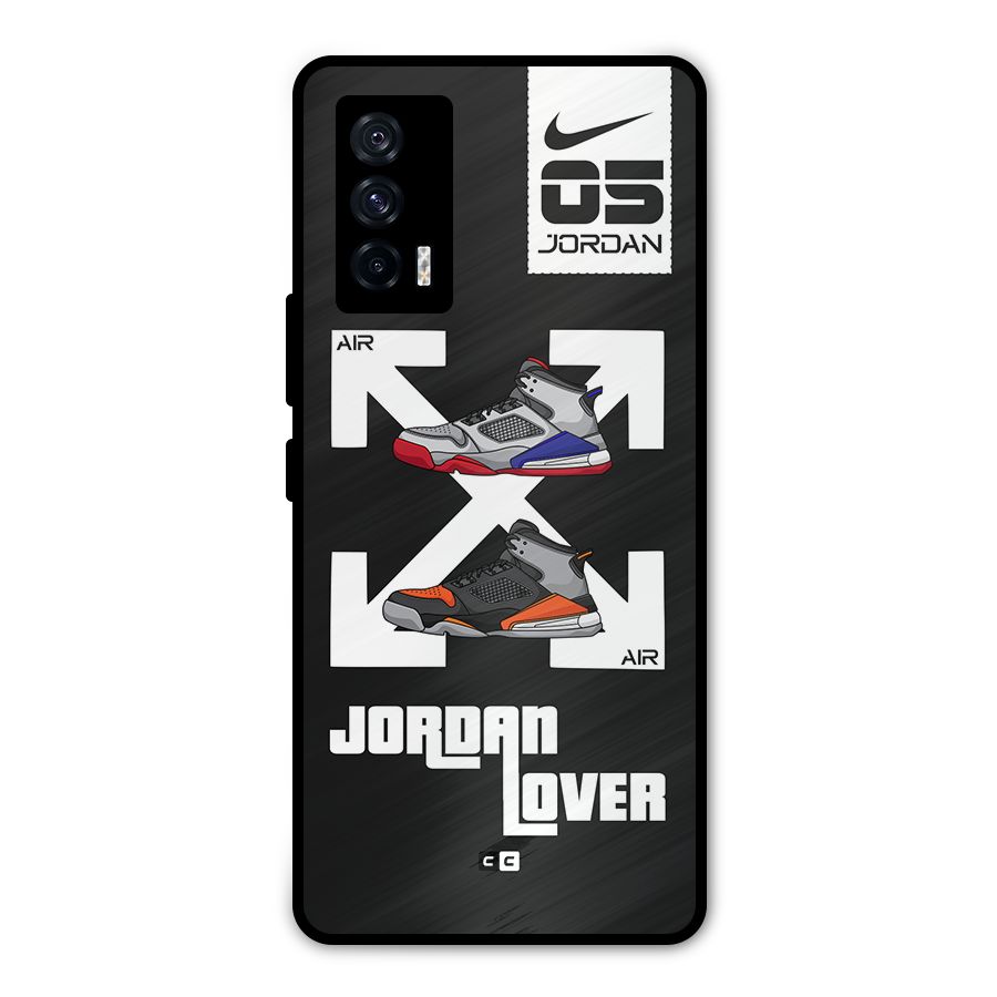 Air Shoe Lover Metal Back Case for iQOO 7 5G