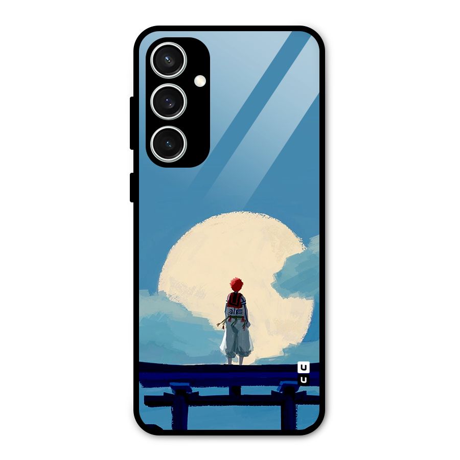 Akaza Waiting Glass Back Case for Galaxy S23 FE
