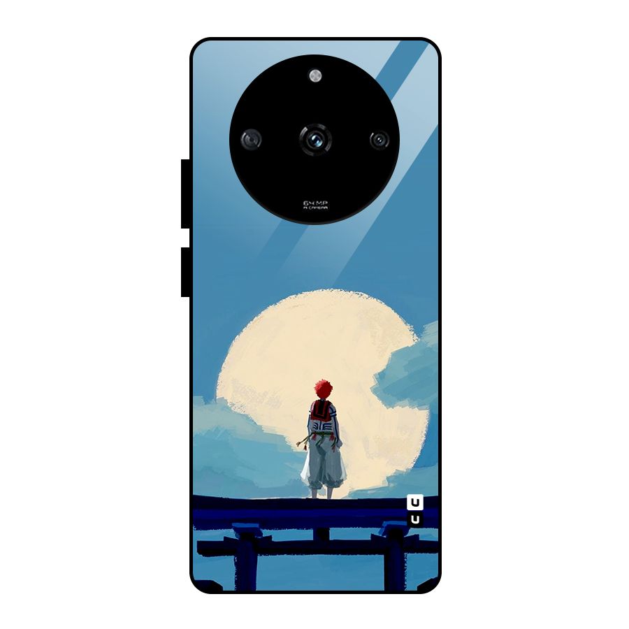 Akaza Waiting Glass Back Case for Realme Narzo 60 5G