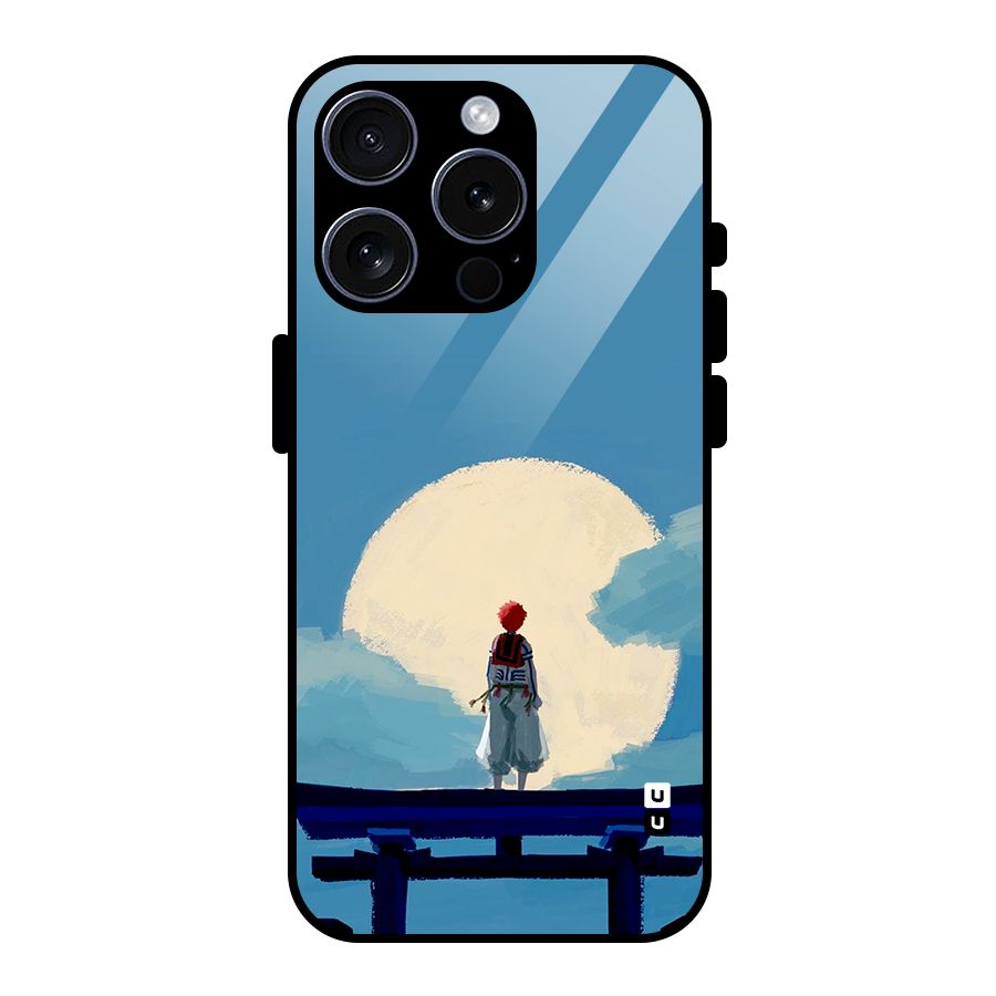 Akaza Waiting Glass Back Case for iPhone 15 Pro
