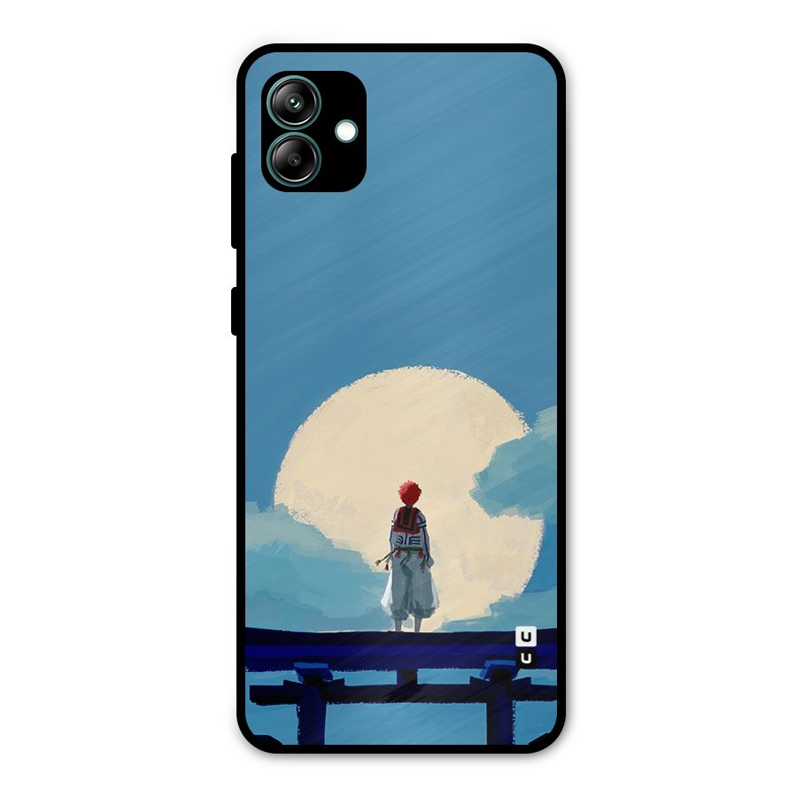 Akaza Waiting Metal Back Case for Galaxy A04