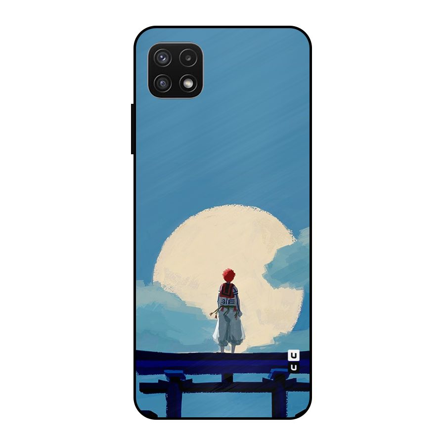 Akaza Waiting Metal Back Case for Galaxy A22 5G