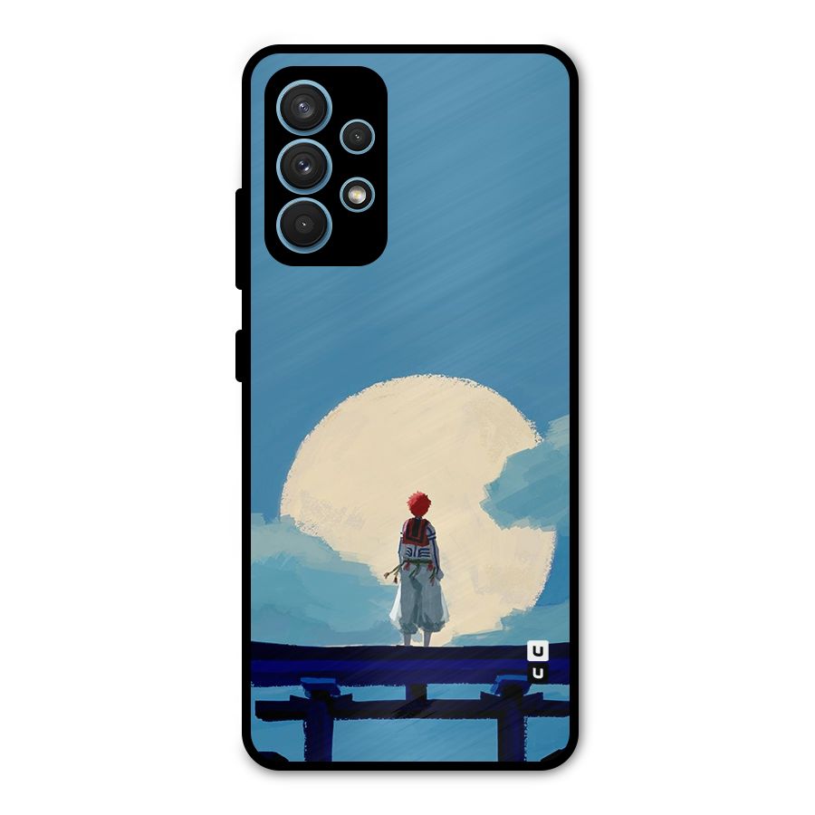 Akaza Waiting Metal Back Case for Galaxy A32