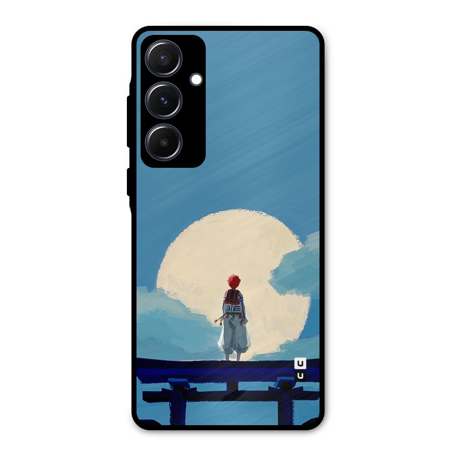 Akaza Waiting Metal Back Case for Galaxy A55