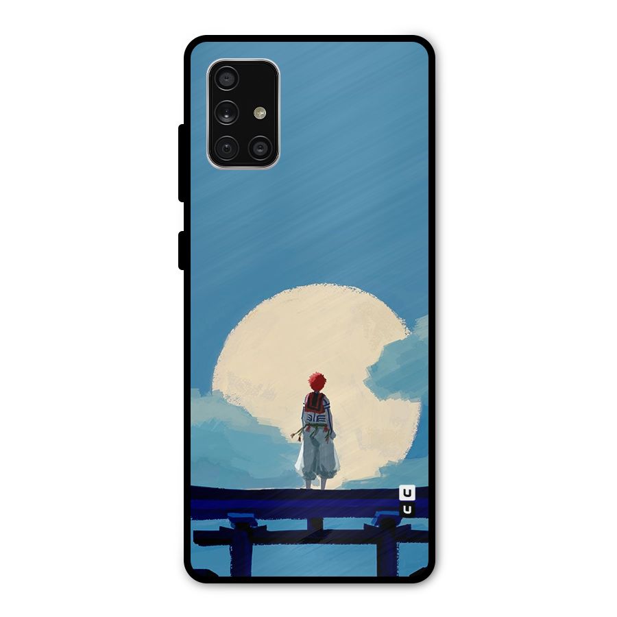 Akaza Waiting Metal Back Case for Galaxy A71
