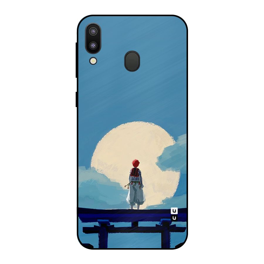 Akaza Waiting Metal Back Case for Galaxy M20