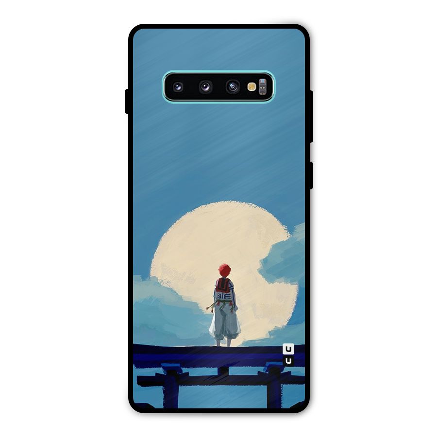 Akaza Waiting Metal Back Case for Galaxy S10 Plus
