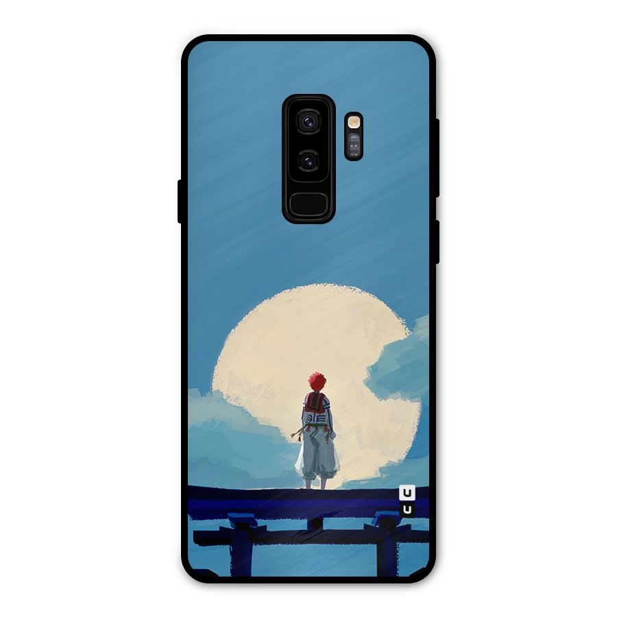 Akaza Waiting Metal Back Case for Galaxy S9 Plus