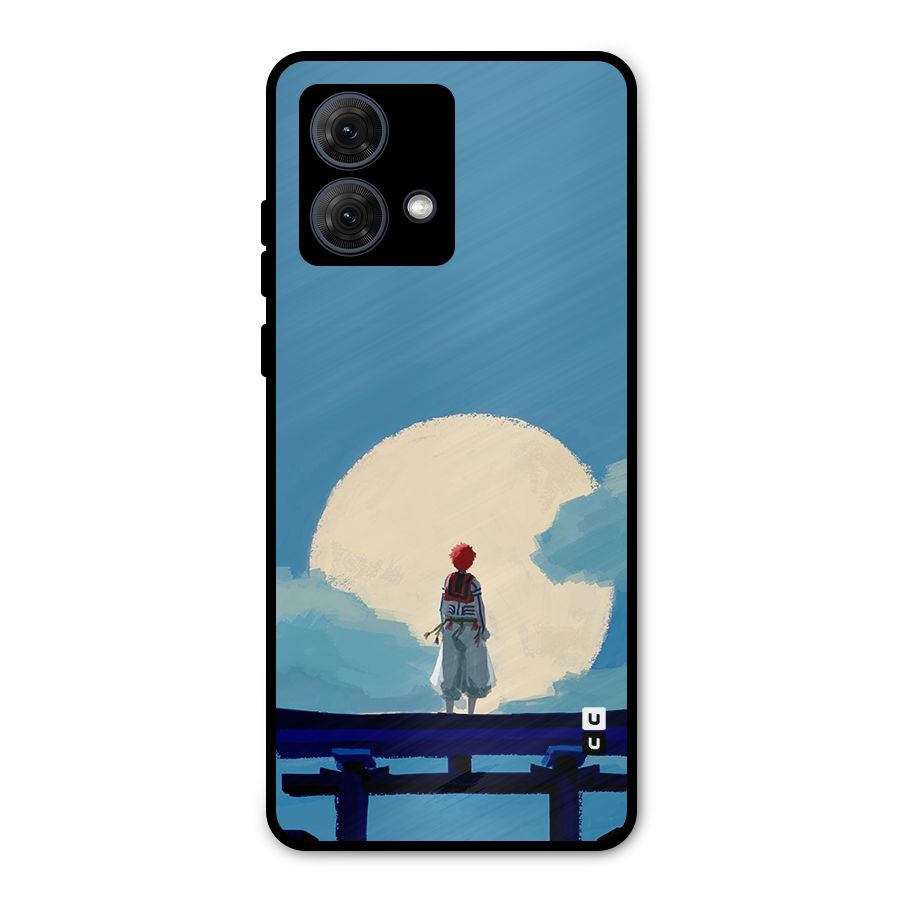 Akaza Waiting Metal Back Case for Moto G84