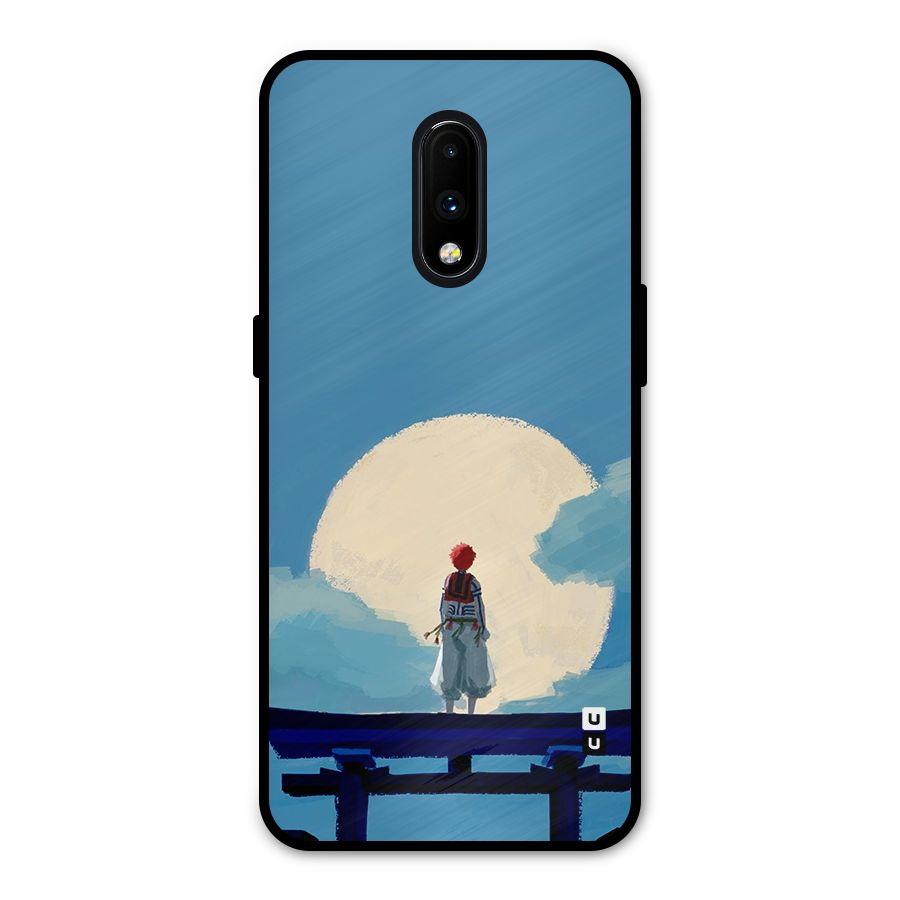 Akaza Waiting Metal Back Case for OnePlus 7