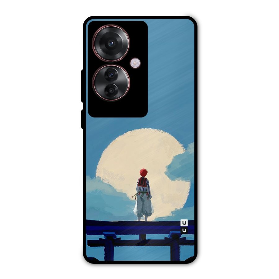 Akaza Waiting Metal Back Case for Oppo F25 Pro