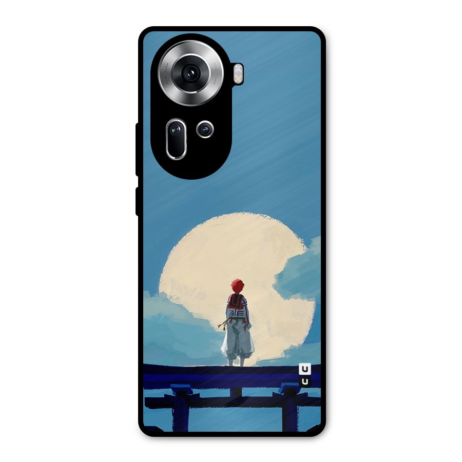 Akaza Waiting Metal Back Case for Oppo Reno11 5G