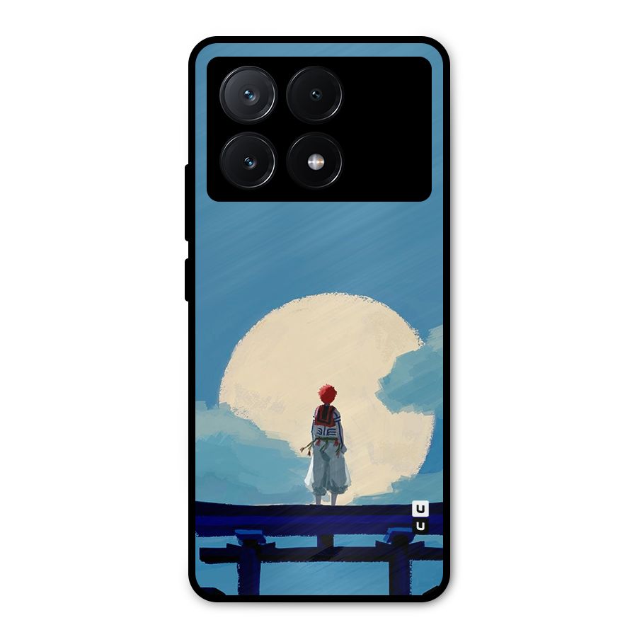 Akaza Waiting Metal Back Case for Poco X6 Pro