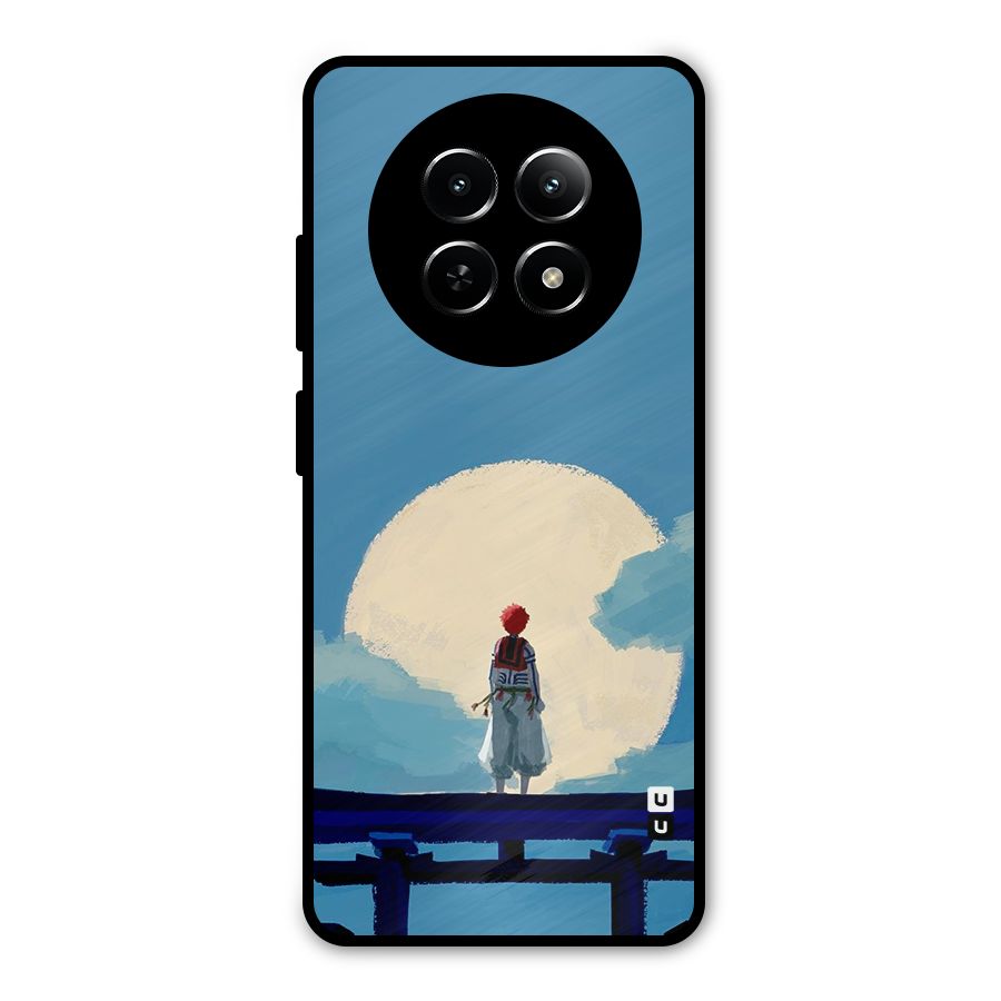 Akaza Waiting Metal Back Case for Realme 12x 5G