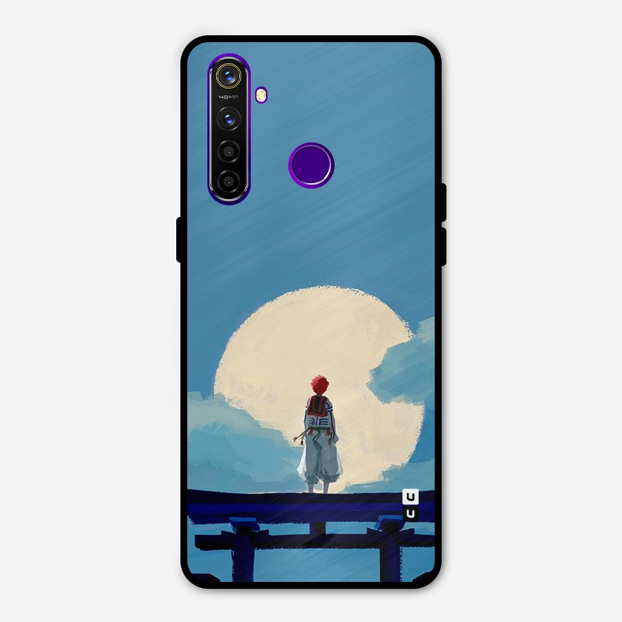 Akaza Waiting Metal Back Case for Realme 5 Pro