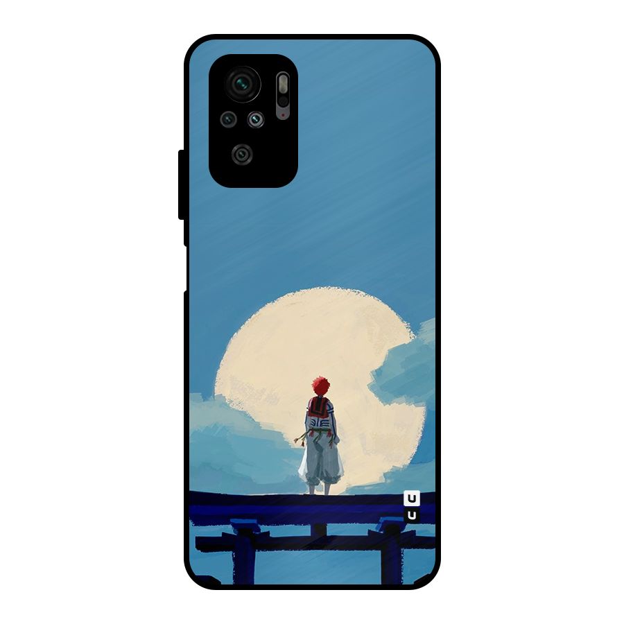 Akaza Waiting Metal Back Case for Redmi Note 10S