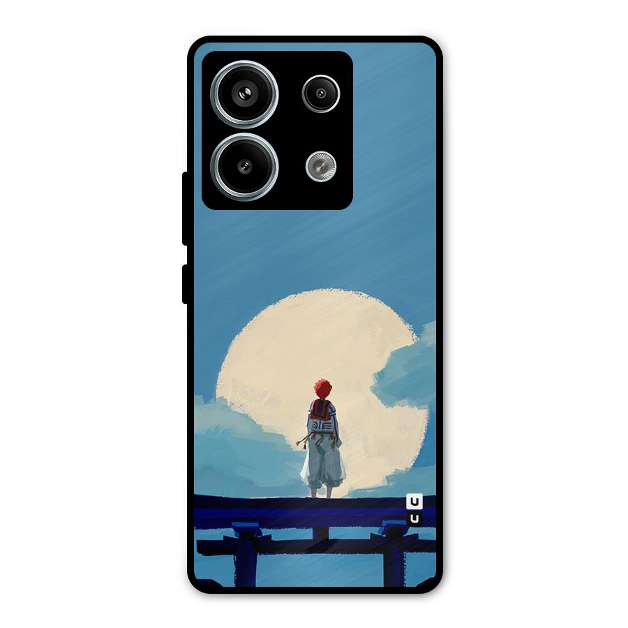 Akaza Waiting Metal Back Case for Redmi Note 13 Pro 5G
