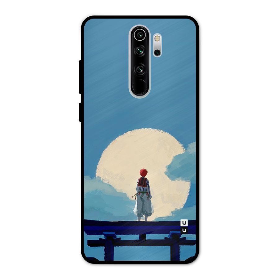 Akaza Waiting Metal Back Case for Redmi Note 8 Pro