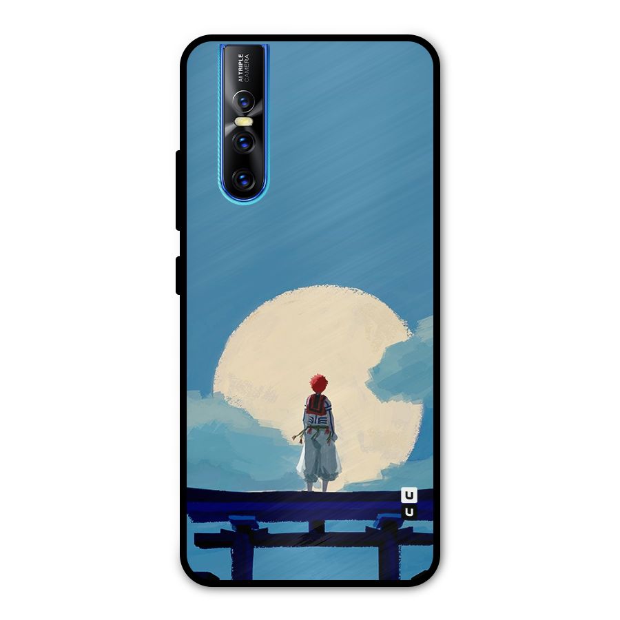 Akaza Waiting Metal Back Case for Vivo V15 Pro