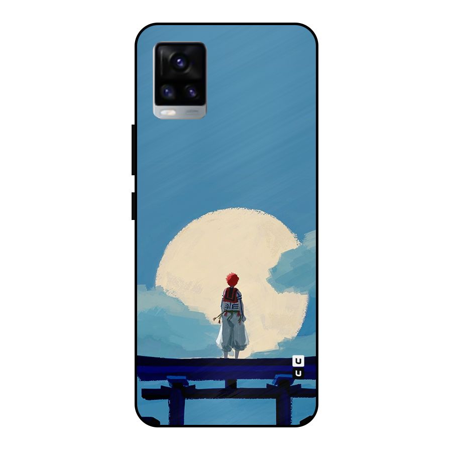 Akaza Waiting Metal Back Case for Vivo V20 2021