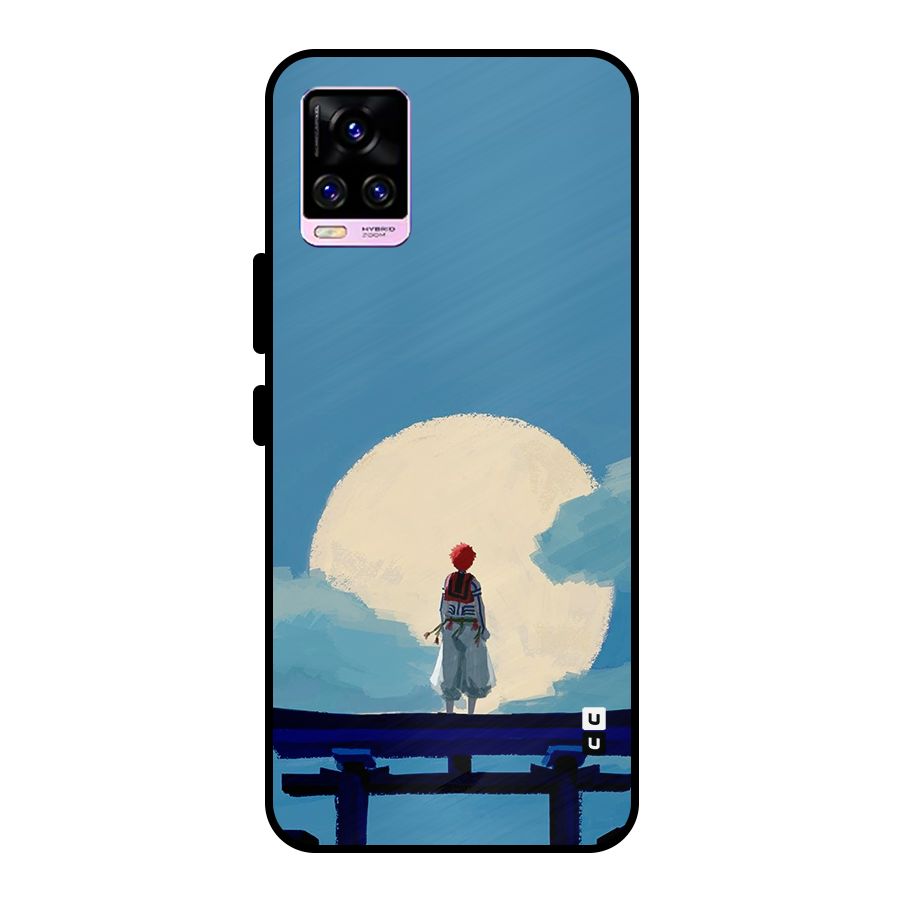 Akaza Waiting Metal Back Case for Vivo V20 Pro