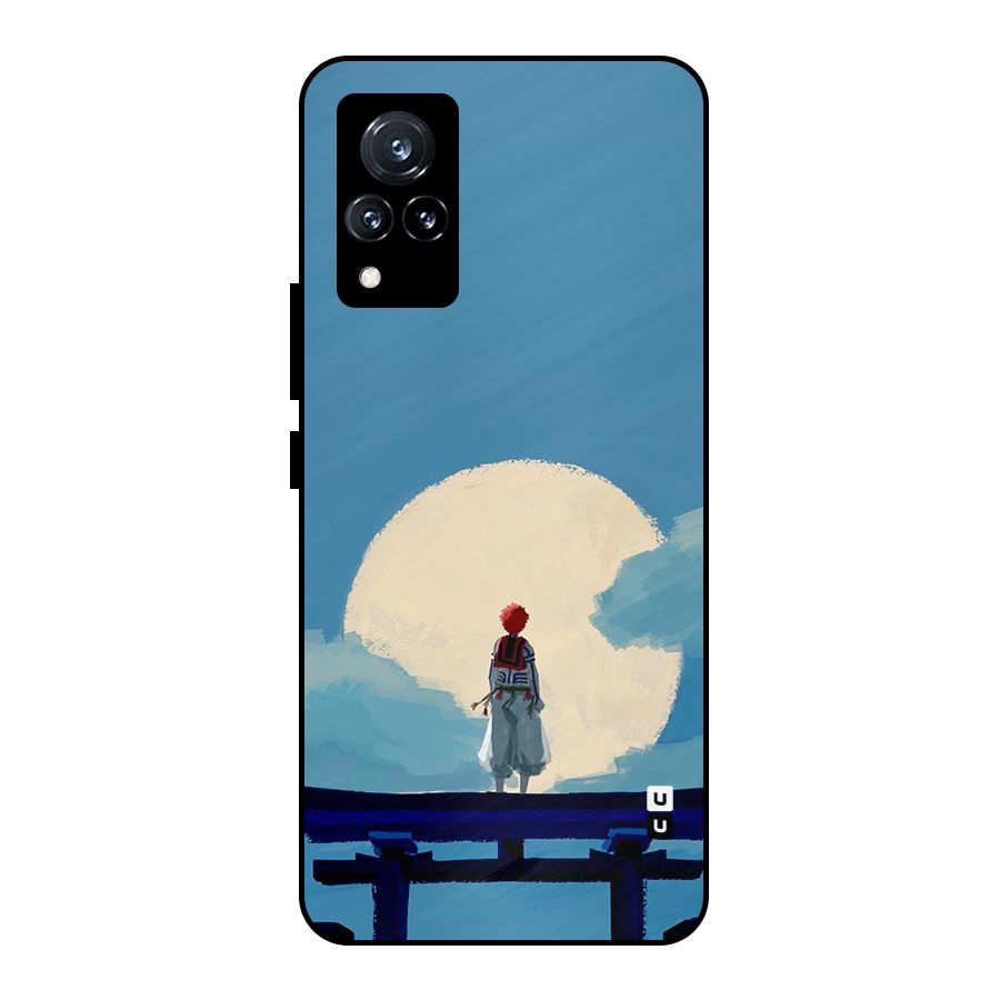 Akaza Waiting Metal Back Case for Vivo V21 5G
