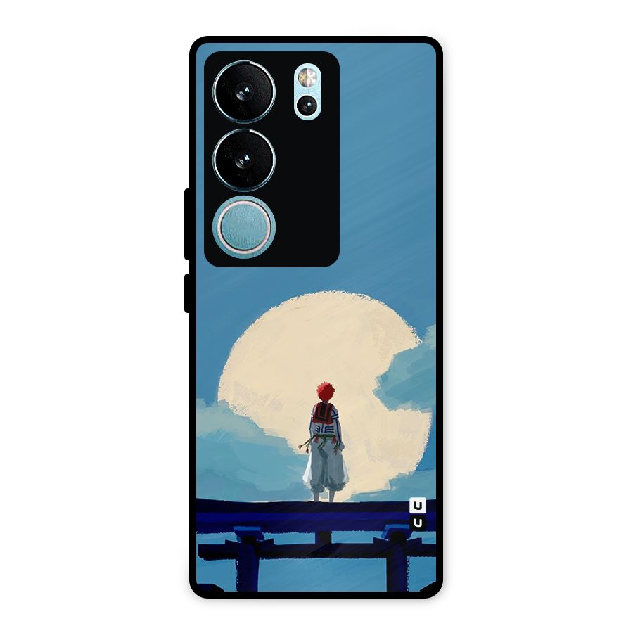 Akaza Waiting Metal Back Case for Vivo V29 Pro