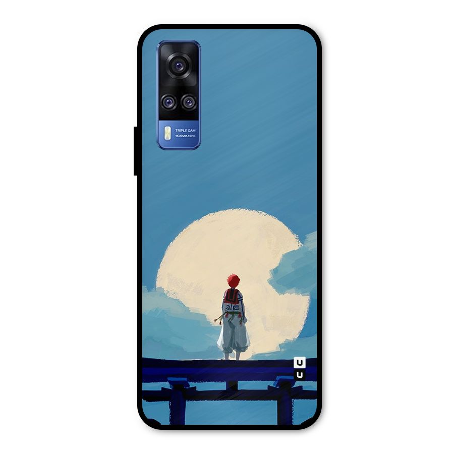 Akaza Waiting Metal Back Case for Vivo Y51A