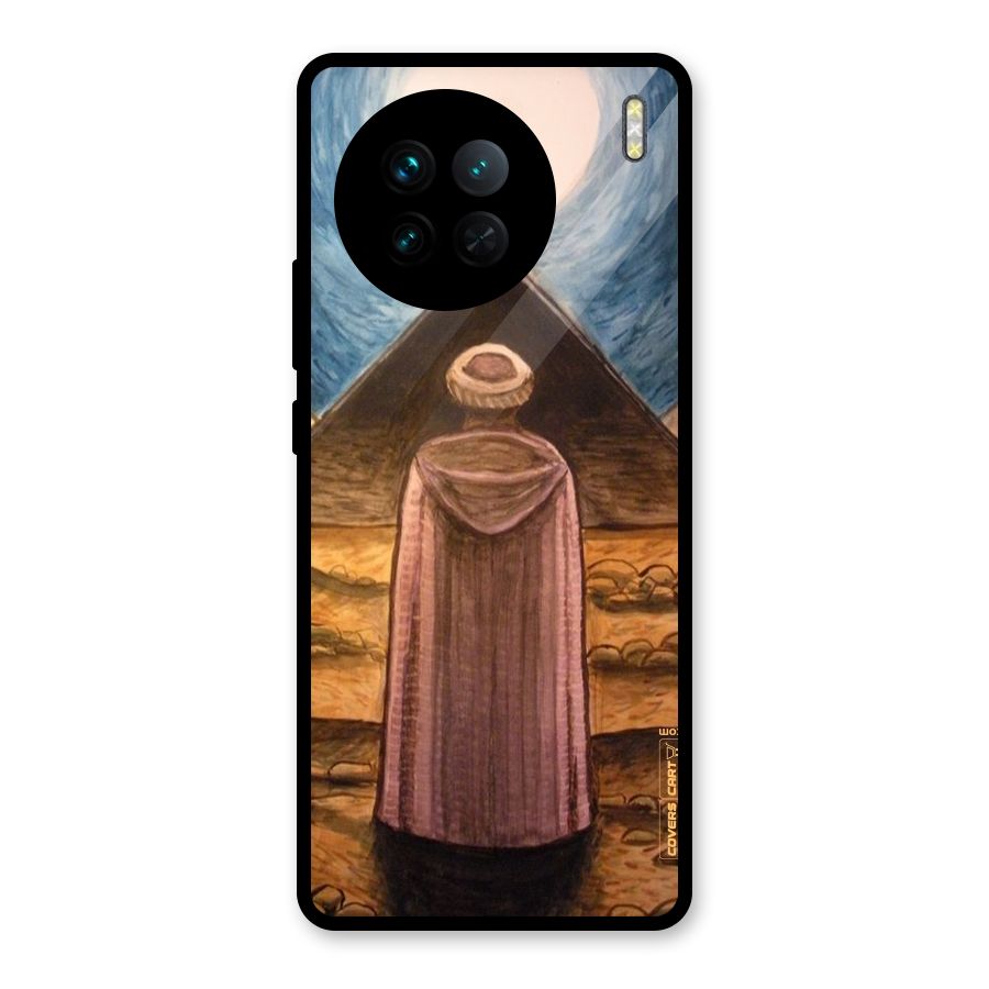 Alchemist Art Glass Back Case for Vivo X90